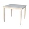 International Concepts Square Solid Wood Top Table, Unfinished, 36 W, 36 L, 30 in H, Wood, Unfinished K-3636-30S - alternate 4